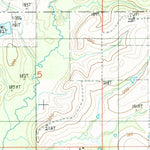 United States Geological Survey Hurricane Branch, LA (1986, 24000-Scale) digital map