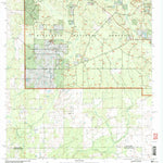 United States Geological Survey Hurricane Branch, LA (2003, 24000-Scale) digital map
