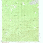 United States Geological Survey Hurricane Creek, TX (1984, 24000-Scale) digital map