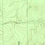 United States Geological Survey Hurricane Creek, TX (1984, 24000-Scale) digital map