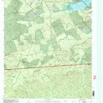United States Geological Survey Hurricane Creek, TX (2003, 24000-Scale) digital map