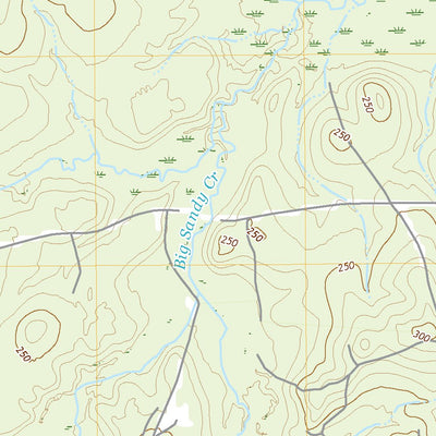 United States Geological Survey Hurricane Creek, TX (2022, 24000-Scale) digital map