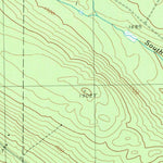 United States Geological Survey Hurricane Hill, ME (1989, 24000-Scale) digital map