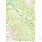 United States Geological Survey Hurricane Hill, WA (1950, 24000-Scale) digital map