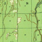 United States Geological Survey Hurricane, LA (1935, 62500-Scale) digital map