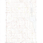 United States Geological Survey Hurricane Lake West, ND (1971, 24000-Scale) digital map