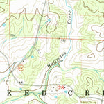 United States Geological Survey Hurricane, MO (1980, 24000-Scale) digital map