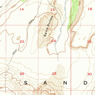 United States Geological Survey Hurricane, UT (1954, 62500-Scale) digital map