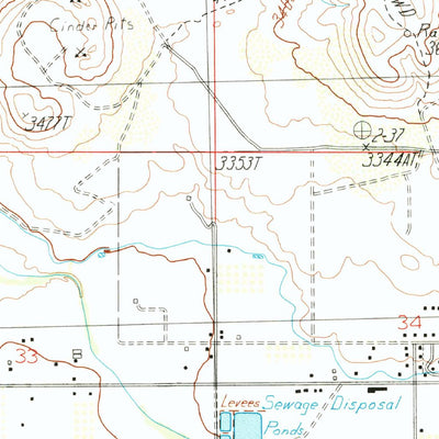 United States Geological Survey Hurricane, UT (1986, 24000-Scale) digital map