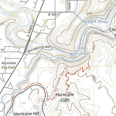 United States Geological Survey Hurricane, UT (2023, 24000-Scale) digital map