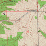 United States Geological Survey Hurricane, WI (1962, 24000-Scale) digital map