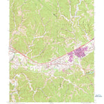 United States Geological Survey Hurricane, WV (1972, 24000-Scale) digital map