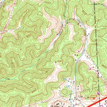 United States Geological Survey Hurricane, WV (1972, 24000-Scale) digital map