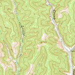 United States Geological Survey Hurricane, WV (1972, 24000-Scale) digital map