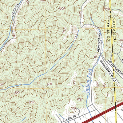 United States Geological Survey Hurricane, WV (2023, 24000-Scale) digital map