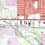 United States Geological Survey Hurst, TX (1959, 24000-Scale) digital map