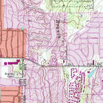 United States Geological Survey Hurst, TX (1959, 24000-Scale) digital map
