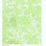United States Geological Survey Hurstown, TX (1984, 24000-Scale) digital map