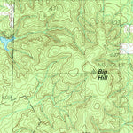United States Geological Survey Hurstown, TX (1984, 24000-Scale) digital map