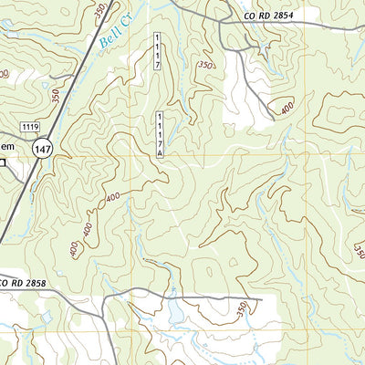 United States Geological Survey Hurstown, TX (2022, 24000-Scale) digital map