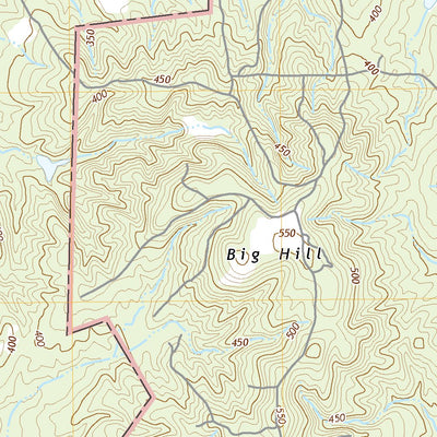 United States Geological Survey Hurstown, TX (2022, 24000-Scale) digital map