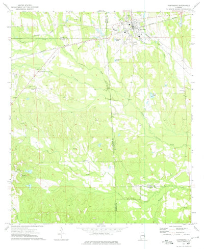 United States Geological Survey Hurtsboro, AL (1973, 24000-Scale) digital map