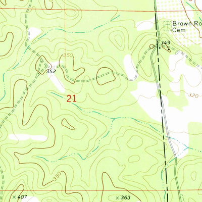 United States Geological Survey Hurtsboro, AL (1973, 24000-Scale) digital map