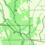 United States Geological Survey Husser, LA (1942, 31680-Scale) digital map
