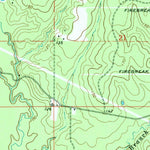 United States Geological Survey Husser, LA (1974, 24000-Scale) digital map