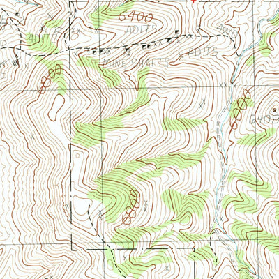 United States Geological Survey Hussman Spring, NV (1988, 24000-Scale) digital map