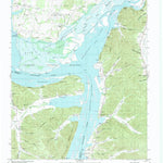 United States Geological Survey Hustburg, TN (1949, 24000-Scale) digital map