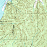 United States Geological Survey Hustburg, TN (1949, 24000-Scale) digital map