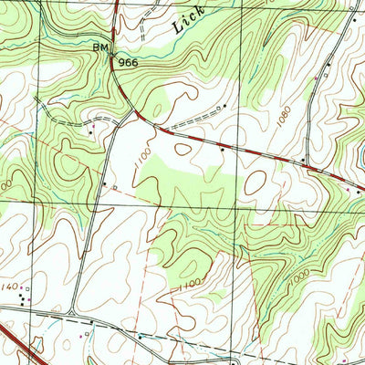 United States Geological Survey Hustontown, PA (1994, 24000-Scale) digital map