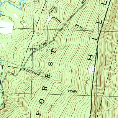 United States Geological Survey Hustontown, PA (1994, 24000-Scale) digital map