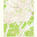 United States Geological Survey Hustonville, KY (1952, 24000-Scale) digital map