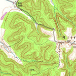 United States Geological Survey Hustonville, KY (1952, 24000-Scale) digital map