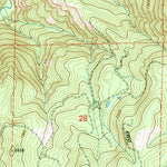 United States Geological Survey Husum, WA (1994, 24000-Scale) digital map