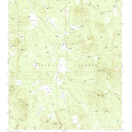 United States Geological Survey Hutch Mountain, AZ (1965, 24000-Scale) digital map