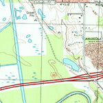 United States Geological Survey Hutchins, TX (1995, 24000-Scale) digital map