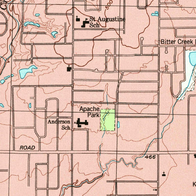 United States Geological Survey Hutchins, TX (1995, 24000-Scale) digital map