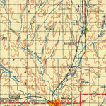 United States Geological Survey Hutchinson, KS (1959, 250000-Scale) digital map
