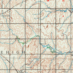 United States Geological Survey Hutchinson, KS (1985, 100000-Scale) digital map