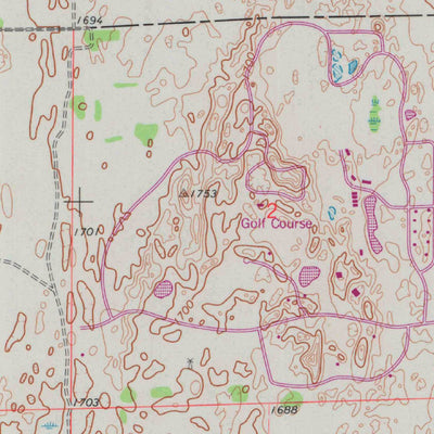 United States Geological Survey Hutchinson NW, KS (1965, 24000-Scale) digital map
