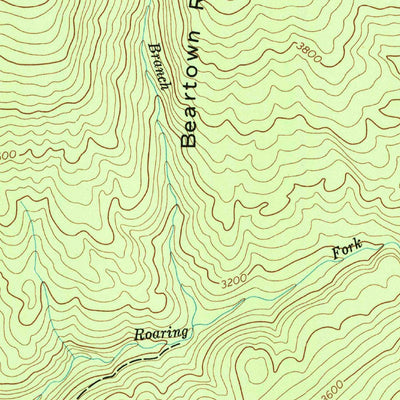 United States Geological Survey Hutchinson Rock, VA (1958, 24000-Scale) digital map