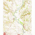 United States Geological Survey Hutsonville, IL-IN (1957, 62500-Scale) digital map