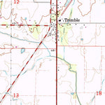 United States Geological Survey Hutsonville, IL-IN (1966, 24000-Scale) digital map