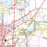 United States Geological Survey Hutsonville, IL-IN (1966, 24000-Scale) digital map