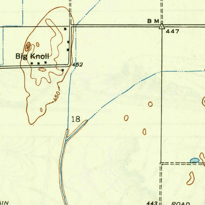 United States Geological Survey Hutton, IN-IL (1942, 24000-Scale) digital map