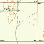 United States Geological Survey Hutton, IN-IL (1952, 24000-Scale) digital map