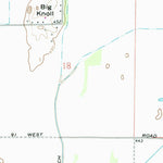 United States Geological Survey Hutton, IN-IL (1964, 24000-Scale) digital map
